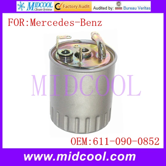 Авто дизельный топливный фильтр использовать OE NO. 611-090-0852 для Mercedes-Benz