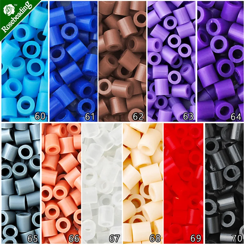 800pcs 5mm Plastic Tube Beads Toy Beads,Mini Beads 100726bead setbead