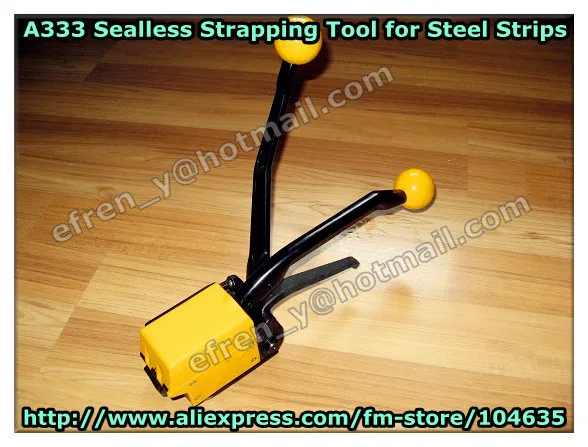Китайские производители обвязочных машин A333 ручной стальной обвязочный
