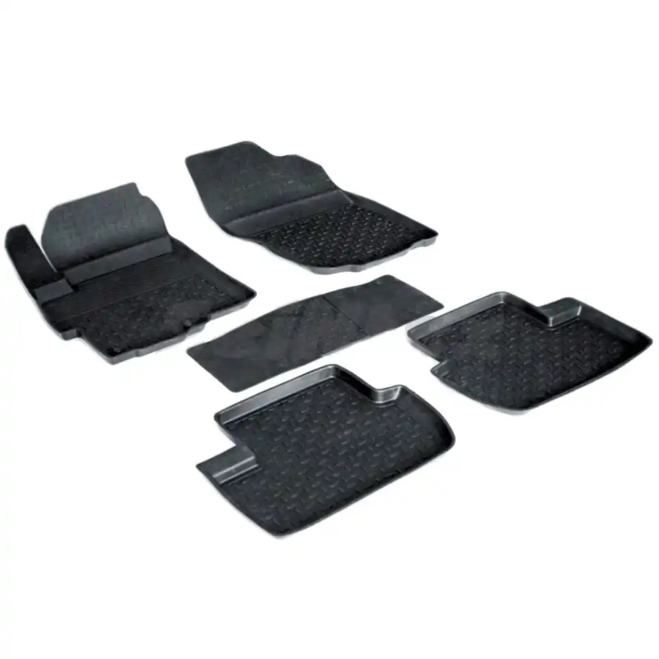 Rubber floor mats for Mitsubishi Lancer 