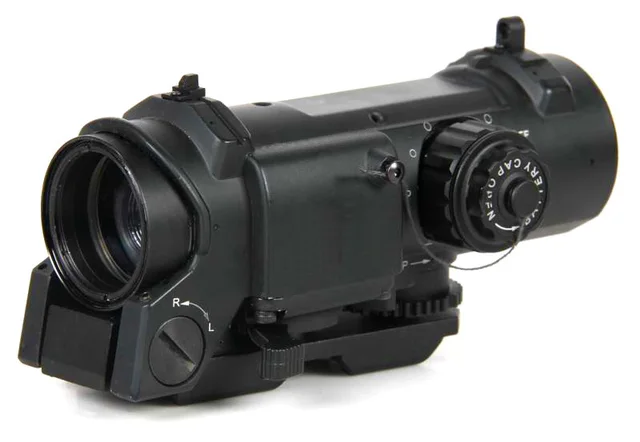 Cheap Hunting 1X/4X Magnifier Illuminated Rifle Scope For Hunting Airsoft