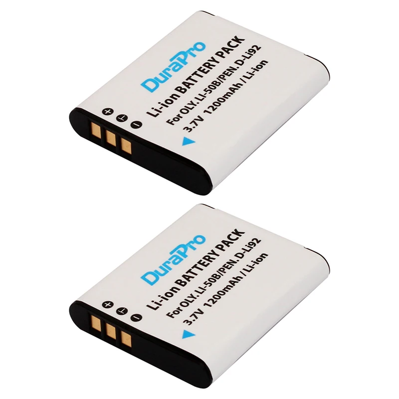 2pc 1200mah Li 50B li 50b li ion rechargeable battery bateria for