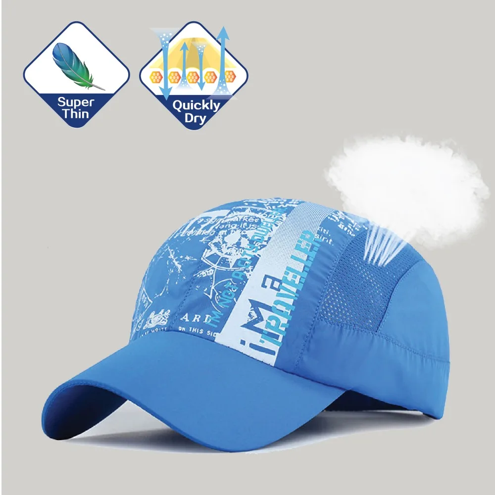 Sun visor cap outdoor baseball cap quick drying mesh breathable sports