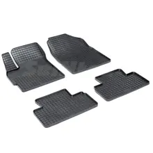 Для Mazda CX7 2007-2012 Резиновые коврики с рисунком Сетка Seintex 00692