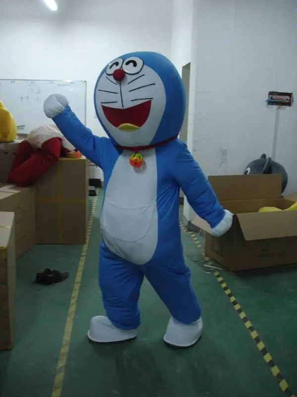 Машина кот Doraemon Маскоты костюм нарядное платье