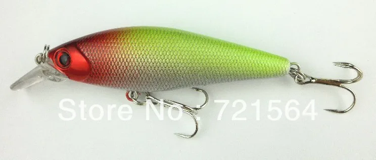 Горячий стиль shipping120pcs Crankbaits приманки пластиковые рыболовные приманки 8.5 см 10.3 г 6 крючки 85 мм минноу рыболовные снасти( MI036) воблеры рыбалка pesca
