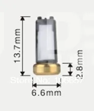 С фабрики высокого качества Топливная форсунка фильтры 1007a размер 13.7*6.6*2.8 для