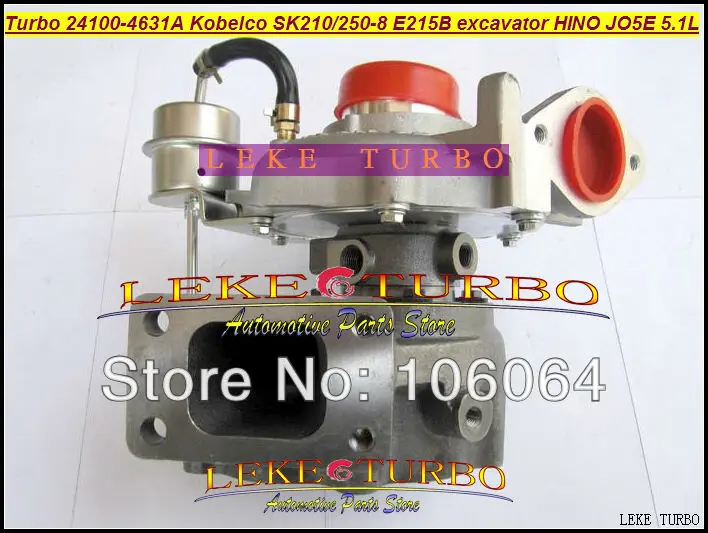 Turbo 24100-4631A KOBELCO SK210-8 SK250-8 E215B excavator HINO JO5E 5.1L turbocharger (1)