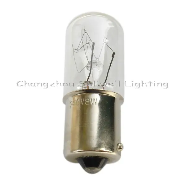 Миниатюрные лампы освещения Ba15s T18x46 240 В 8 Вт 10 шт. A044