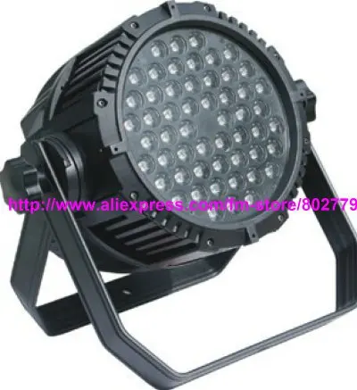 Free Shipping 54*1W LED Par Light Waterproof LED Stage Light High Power LED Par