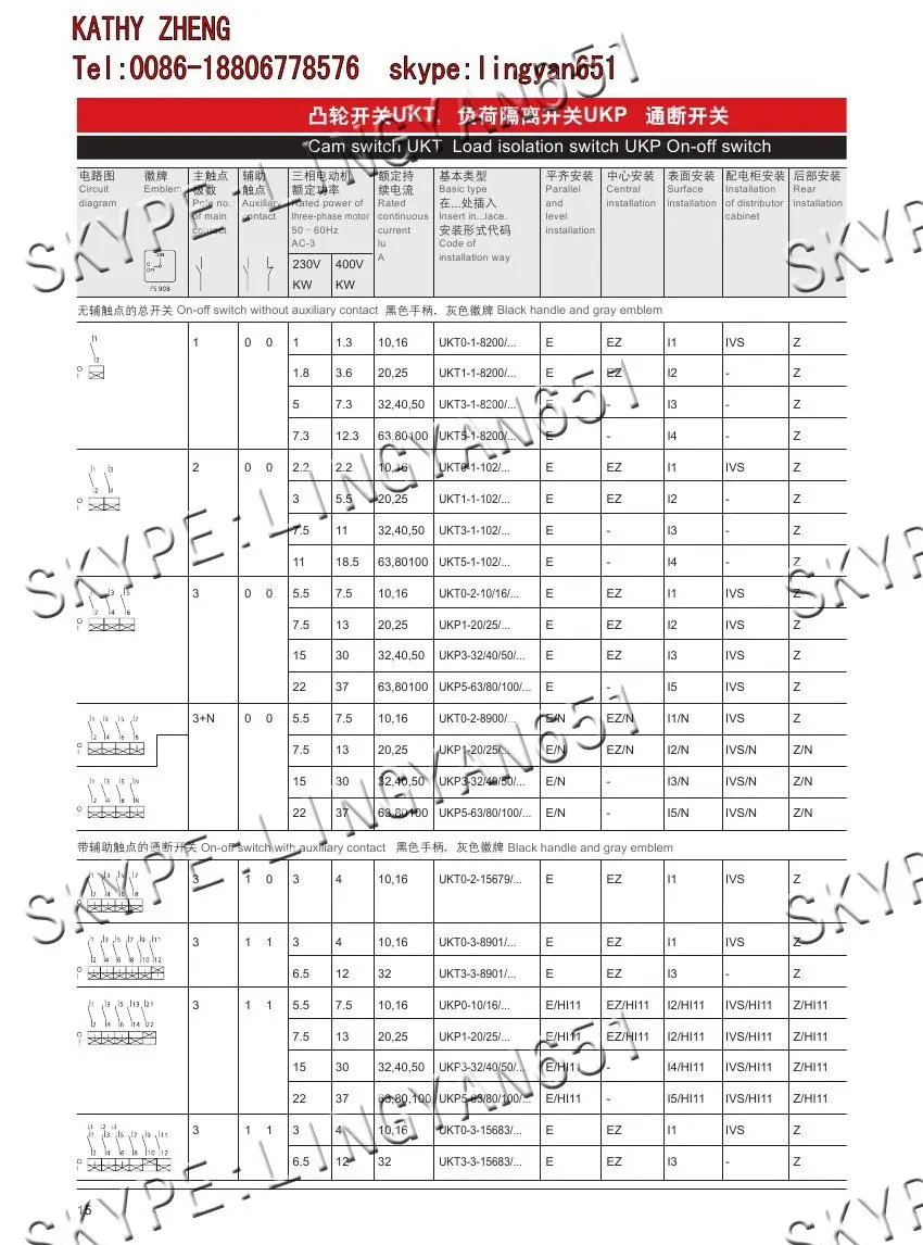 Mantenance Switch Conforms To Standards Gb14048.3 And 609473,can Be