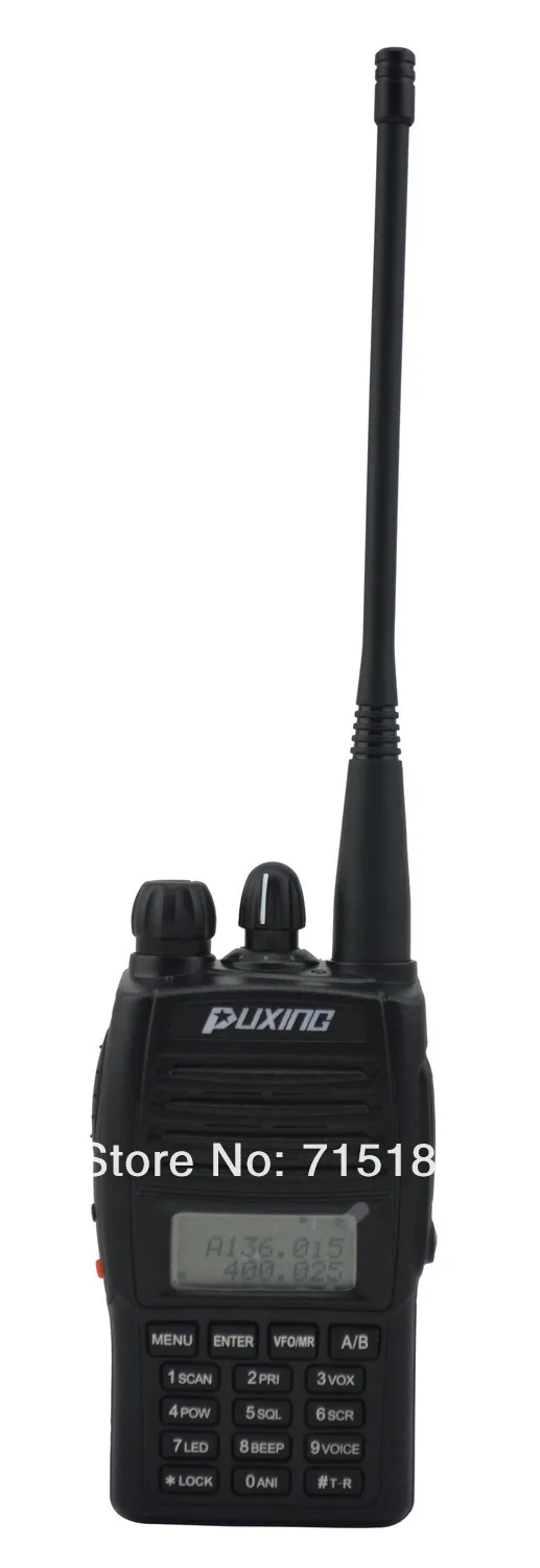 PUXING новая версия обновленная PX-UV973 PX двухстороннее радио PXUV973 двухдиапазонный FM трансформирующий сканер и fm-радио для полицейского оборудования
