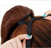 TOPREETY Synthetic Hair Fiber Heat Resistant Straight Ribbon Ponytail Hair Extension1006