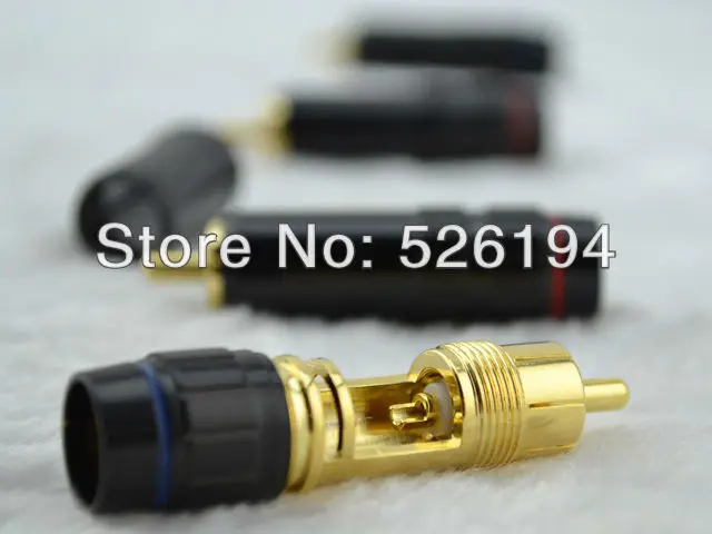 Высокая производительность аудио RCA Plug HIFI разъем RCA