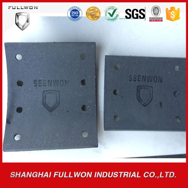 

SEENWON high quality Front Brake Pad with 6 holes for SINOTRUK HOWO A7 T7