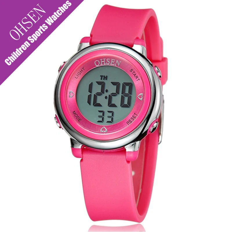 DIGITAL Watch Waterproof 5bar Fashion Casual Kids Watches Girls Student Jelly Band Noctilucent Boys Date Children Wrist Watches