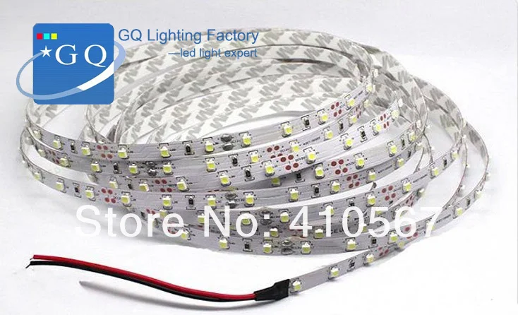 DHL FEDEX оптовая продажа Теплые белого цвета 12 В 3528 SMD Светодиодные ленты свет Epistar не Водонепроницаемый 60 светодиодов/м 3 лет Гарантия