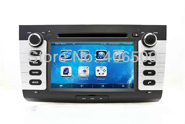 Best 7" Head Unit Car DVD Player GPS Navigation Nav for Suzuki Swift 2004-2010 with Radio BT TV USB SD AUX Map Stereo Audio Video 1