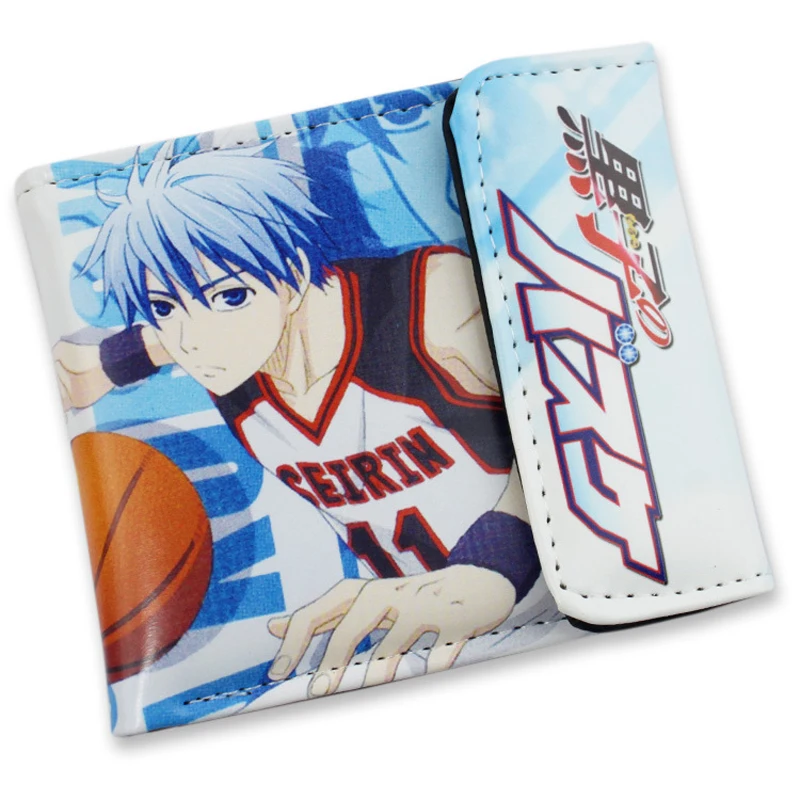 Короткий кошелек из искусственной кожи Kuroko no Basket Sunspot Basketball Tetsuya Kagami Taiga|wallet