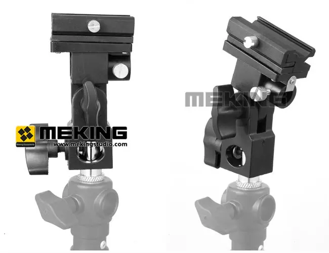 Meking Flash Hot Shoe Speedlite крепление для зонта держатель Поворотный Светильник Кронштейн B для триггера Горячий башмак вспышка