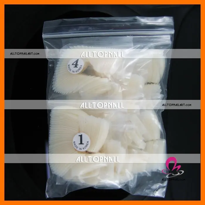 False nail tip french curved for nail art acrylic 500pcs nature IMG_6609.jpg