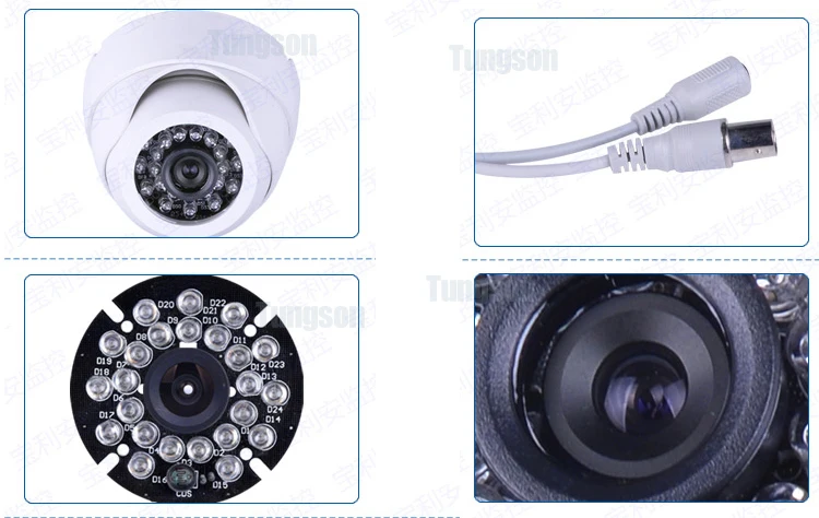 Продукт в формате HD 3000TVL камера видеонаблюдения2MP AH крытая, мини купол, обеспечивает безопасность ИК 1920*1080p, камеры видеонаблюдения