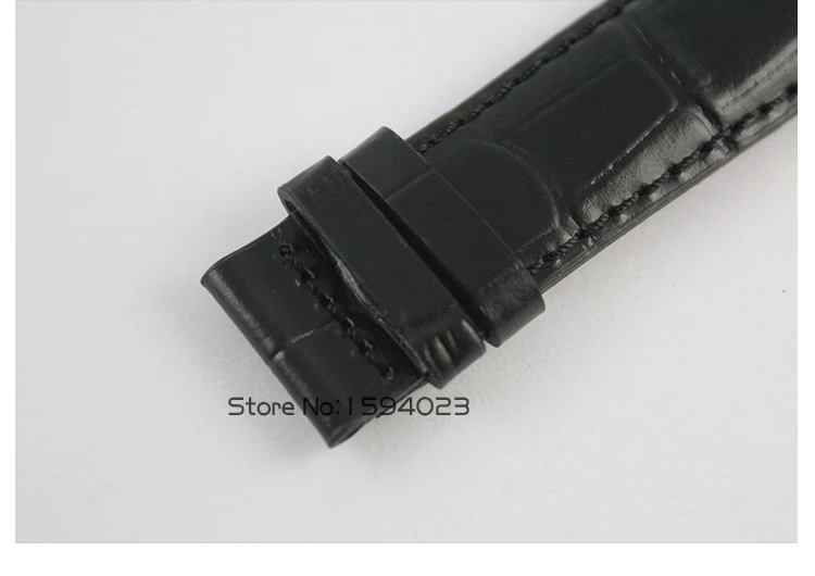 20 мм (Buckle18mm) T097407A T097410A мужской деньги черного или коричневого цвета из натуральной кожаные браслеты для часов на