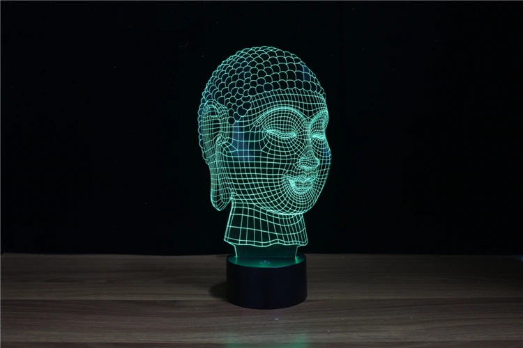 3D использование комнаты светодиодный Ночной светильник с FCC и UL сертификатом YJM-2929