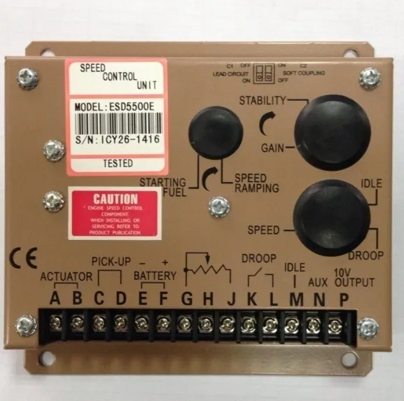 Генератор силовой привод ADC225-24V+ ESD5500E регулятор+ Датчик скорости 3034572 MPU