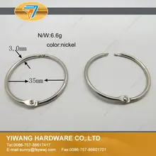 Лидер продаж, календарный круг, связывающее кольцо, Никелированное покрытие, уплотнительное кольцо, 10 шт. в комплекте