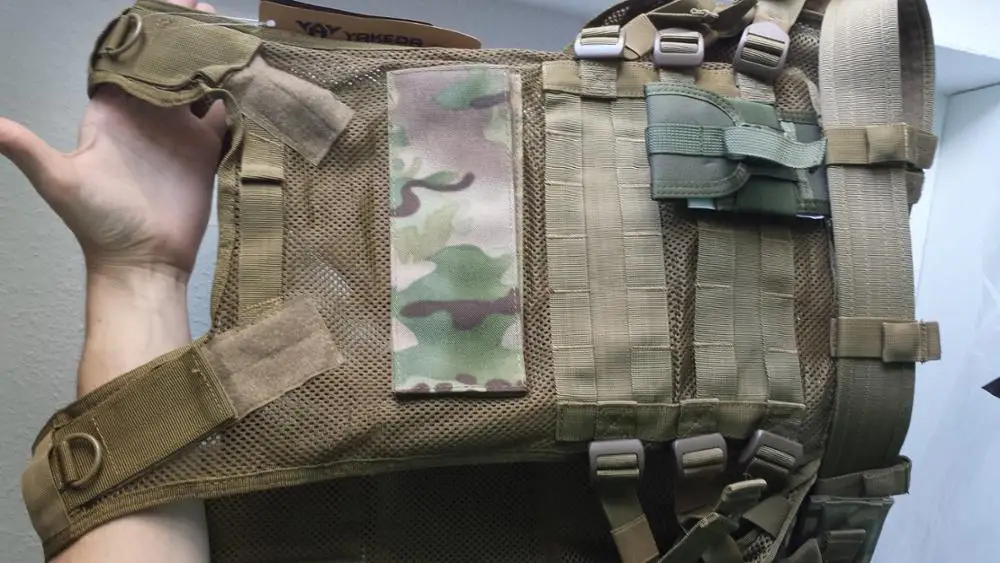 2017 Police MOLLE Gear Vest w/ Adjustable Waist and Shoulder NinjaReady