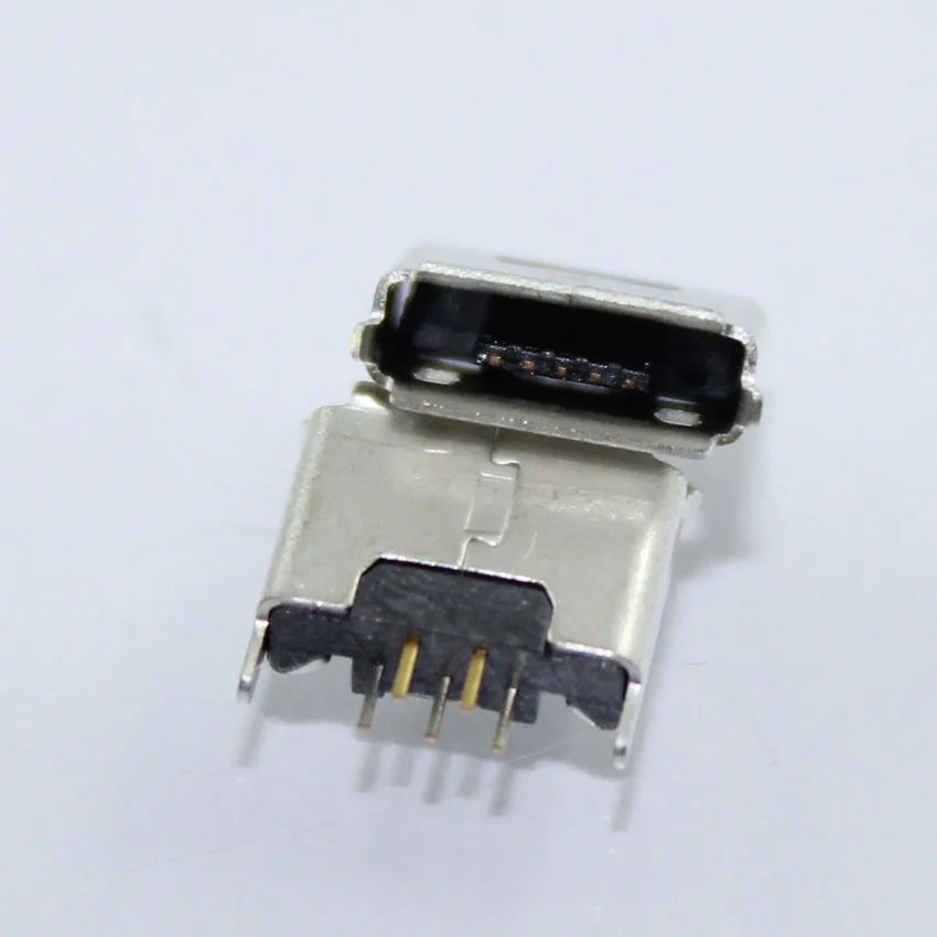 Cltgxdd 10 шт. DIP 5pin Micro USB Jack квадратный порт вертикальный микро данных зарядки гнездо 5pin jack 180 Степень погружения