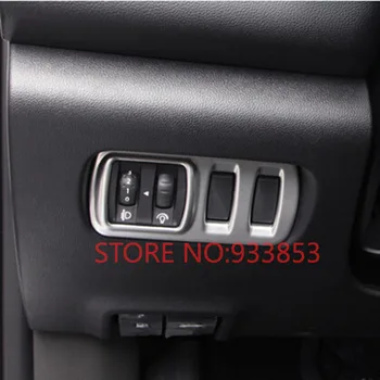 

Car ABS Chrome Headlight Switch Button Cover trim for LHD RENAULT KADJAR 2016-2018