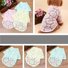 2016 Newest Design Spring Summer Tulle Dog Jacket Clothing Personalized Pet Puppy Vest Coat Dog Clothes Pink Yellow Blue