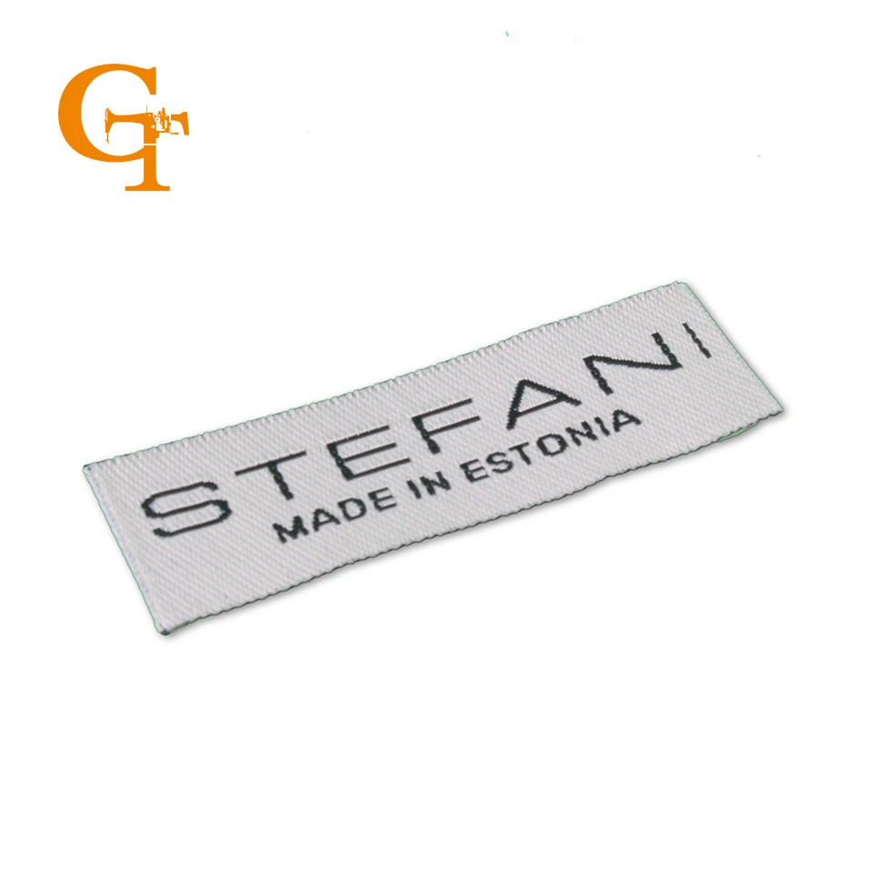 DIY custom Woven labels for clothing/Shirt/Shoes/bags,woven labels custom labels personalized china center fold