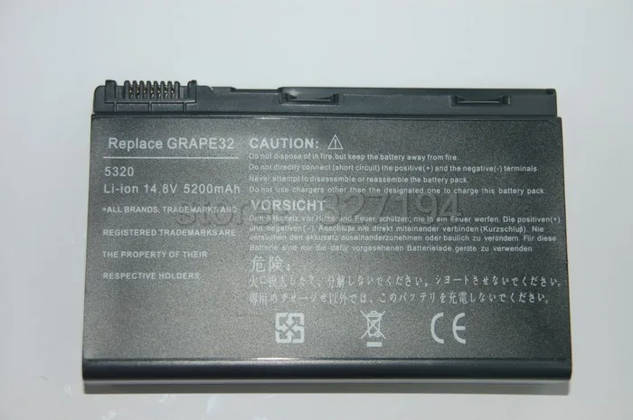 Apexway 4400 мАч батарея для acer Extensa 5620G 5210 5220 5620Z для TravelMate 5310 5320 5520 5520G 5710 5720 7520 5730 7520 7720