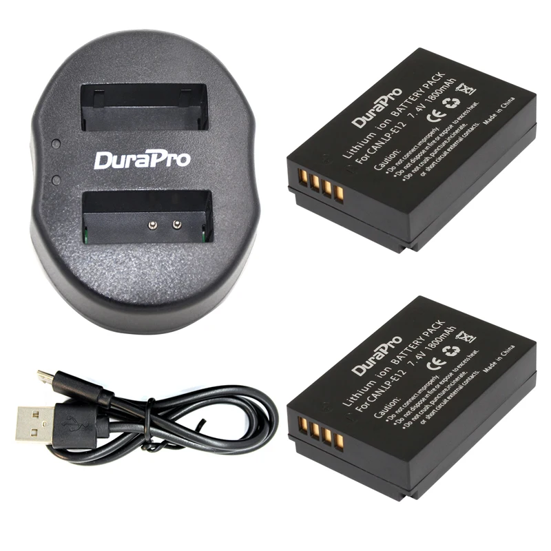 2 шт. LP-E12 LPE12 LP E12 батареи+ USB двойной Зарядное устройство для Canon M 100D поцелуй X7 Rebel SL1 EOS M10 DSLR Камера