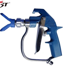 Безвоздушный Краскораспылитель 5000psi(345Bar), для тяжелых условий эксплуатации rextrue пистолет, 4-палец с квадратное отверстие наконечник охранник