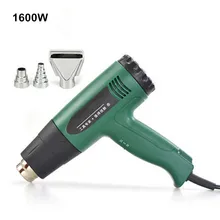 1600 Вт/1800 Вт/2000 Вт тепла Пистолеты промышленный Электрический фена терморегулятор термоусадочная Термальность нагреватель сопла