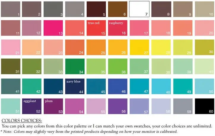 Audi A3 Colour Chart