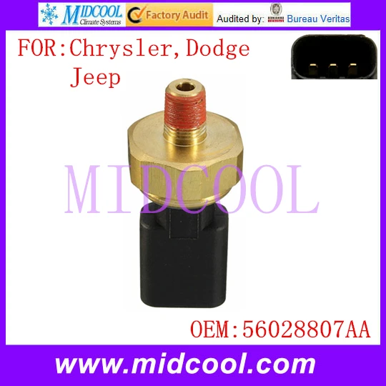 

New Oil Pressure Switch Sender Sensor use OE No. 56028807AA for Chrysler Dodge Jeep