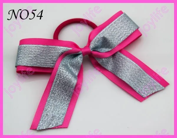 Новые 30 шт. новейшая мода 5*6 ''Cheer ведущий волосы лук Разноцветные девушка держатели волосы бант