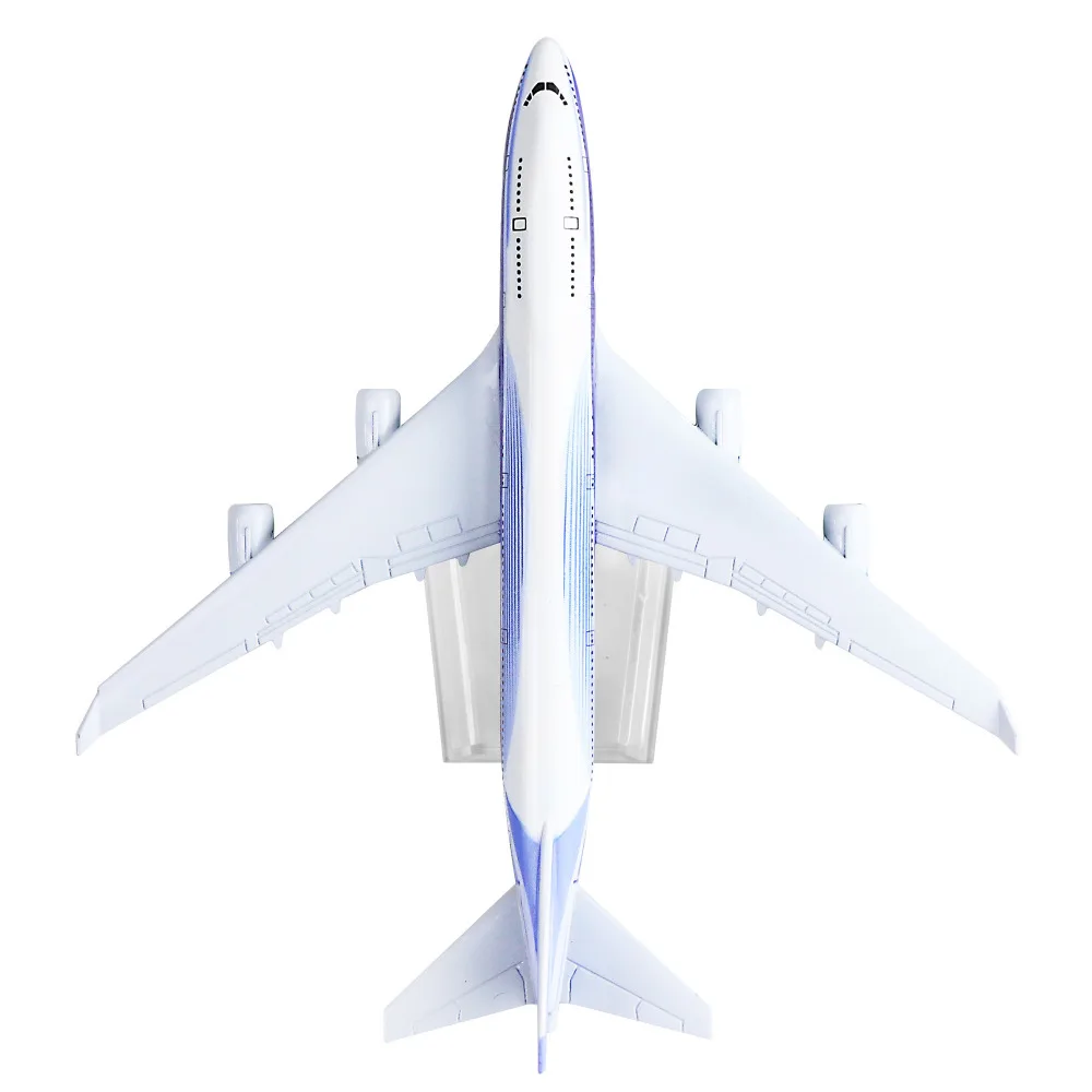 Boeing 747 16 см металлический самолет из сплава модели детский подарок на день рождения Рождественский подарок модели самолета