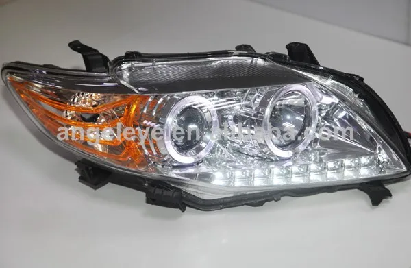 Для Toyota Corolla Altis LED Фонарь налобный 2008-2010 год Chrome дом белый светодиод