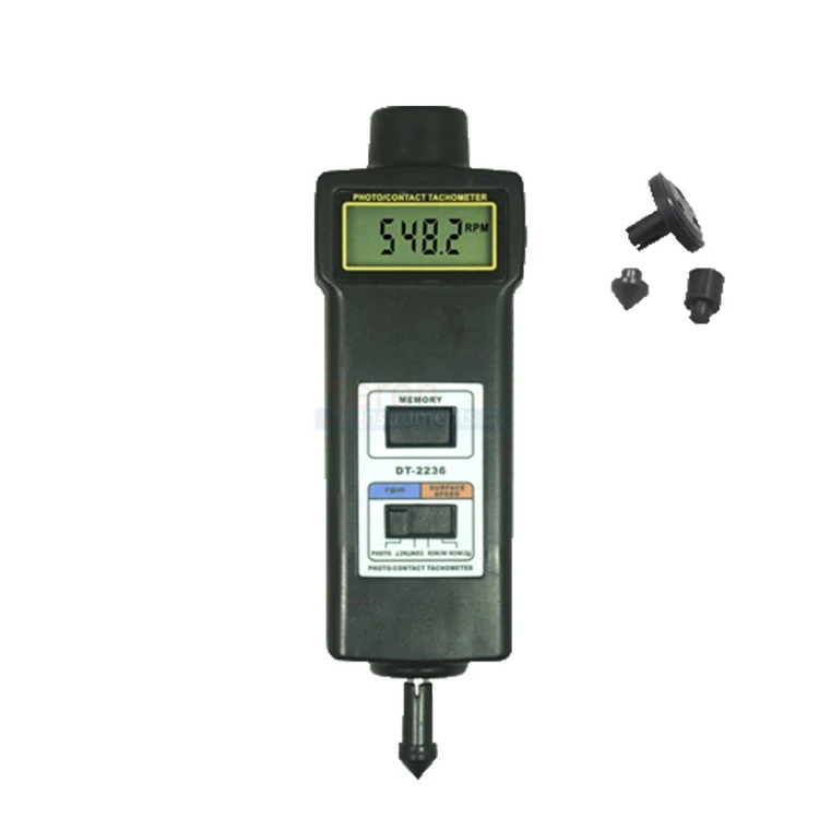 Dt2236 Photo Contact Tachometer Laser Linear Velocity Meter Surface