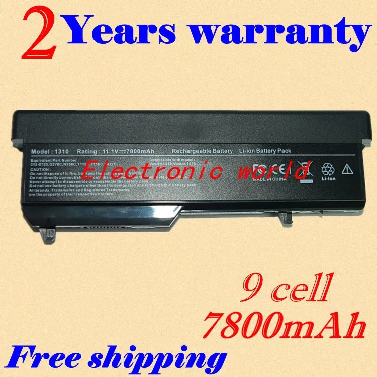 Jigu батарея для ноутбука для Dell 451-10655 G274C K738H N950C N956C N958C T112C T114C T116C U661H Vostro 1310 1510 1521 1320 1520