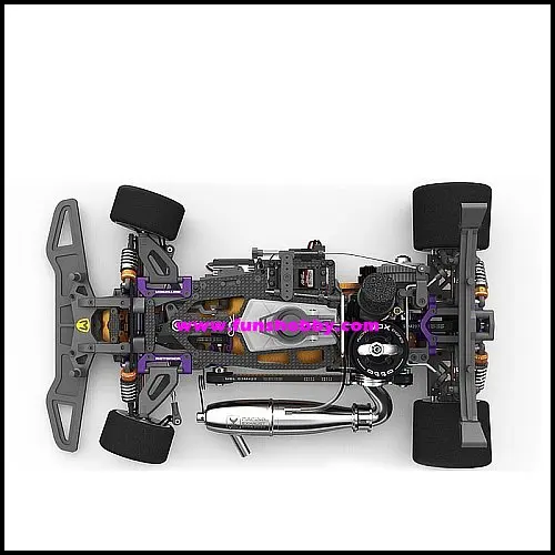 Производство италия motonica RC Nitro автомобильный комплект 1/8 4WD газовый Мощный Гоночный Автомобиль P81 RSII