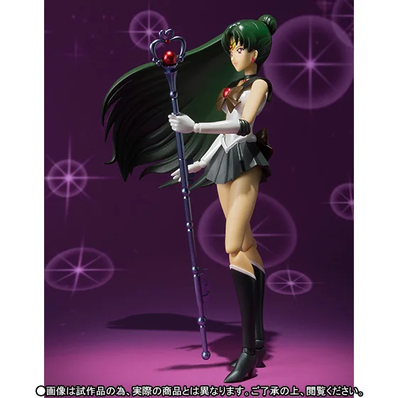 Оригинальная фигурка BANDAI Tamashii нация S. H. Figuarts(СВЧ)-Сейлор Плуто из "Pretty Guardian Sailor Moon"