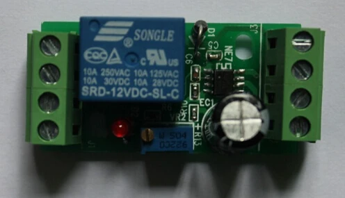 

Free Shipping 12V 555 Timer Time delay switch relay module 10 Minutes