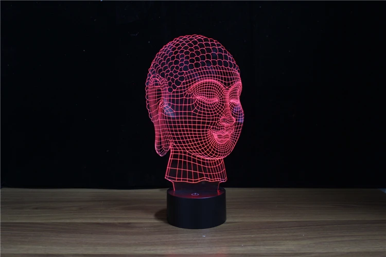 3D использование комнаты светодиодный Ночной светильник с FCC и UL сертификатом YJM-2929